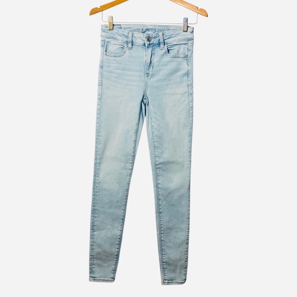 American Eagle Next Level Stretch Super High Rise Jegging 4L